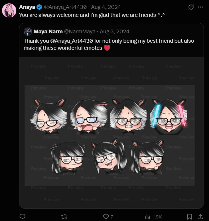 So thankful! Maya ✨💛