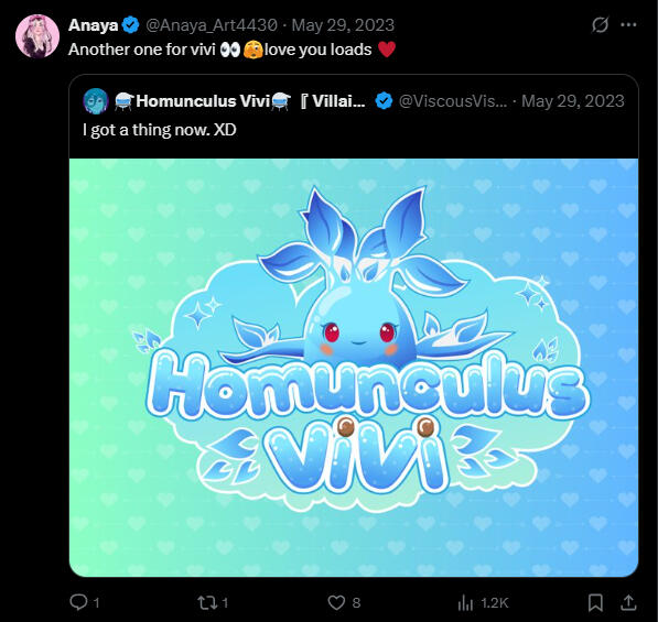 Heart full! Vivi💖🎉